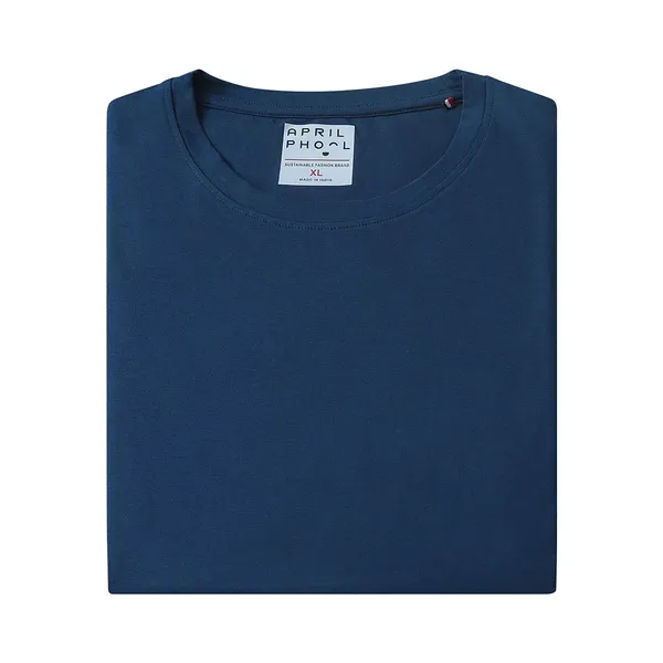 Marine_Blue_Cotton_Fine_Lycra_Crew_Neck_T-Shirt_For_Men_(190_GSM)