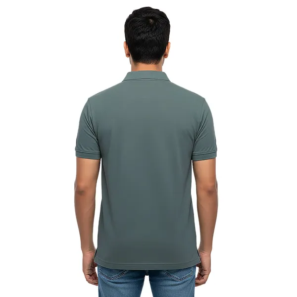 Smoke_Green_Premium_Ice_Lycra_Polo_Neck_T-Shirt_For_Men_(230_GSM)