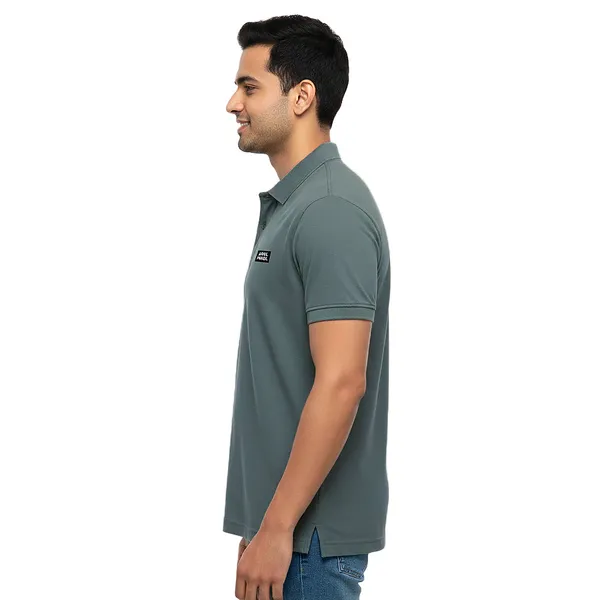 Smoke_Green_Premium_Ice_Lycra_Polo_Neck_T-Shirt_For_Men_(230_GSM)