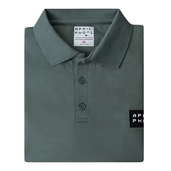 Smoke_Green_Premium_Ice_Lycra_Polo_Neck_T-Shirt_For_Men_(230_GSM)