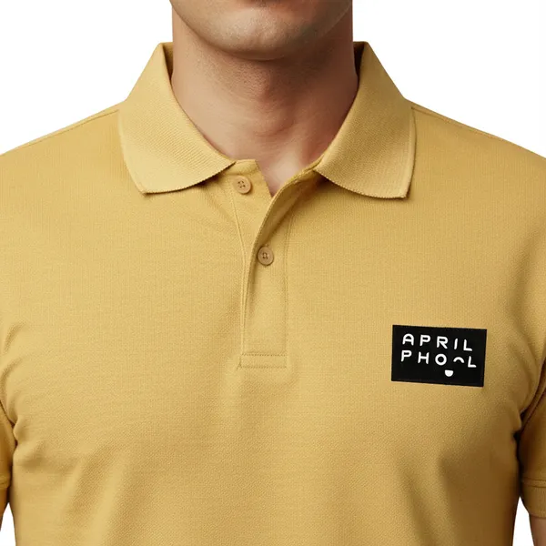 Mustard_Premium_Ice_Lycra_Polo_Neck_T-Shirt_For_Men_(230_GSM)