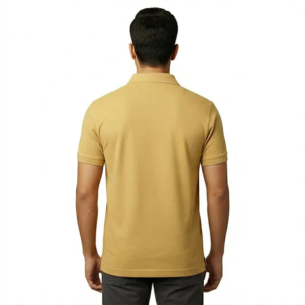 Mustard_Premium_Ice_Lycra_Polo_Neck_T-Shirt_For_Men_(230_GSM)