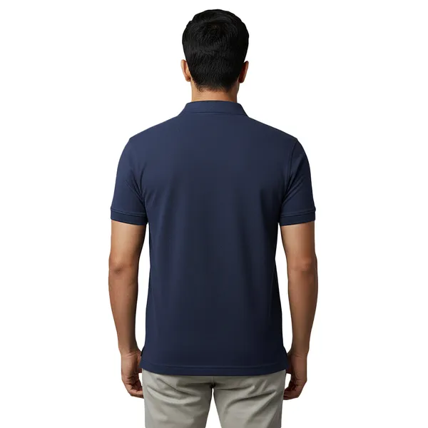Navy_Blue_Premium_Ice_Lycra_Polo_Neck_T-Shirt_For_Men_(230_GSM)