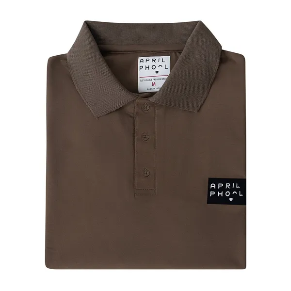 Coffee_Premium_Ice_Lycra_Polo_Neck_T-Shirt_For_Men_(230_GSM)