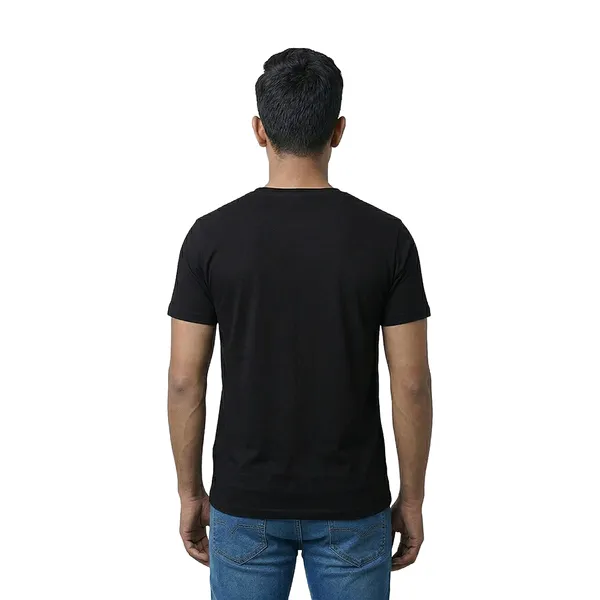 Black_Cotton_Fine_Lycra_Crew_Neck_T-Shirt_For_Men_(190_GSM)