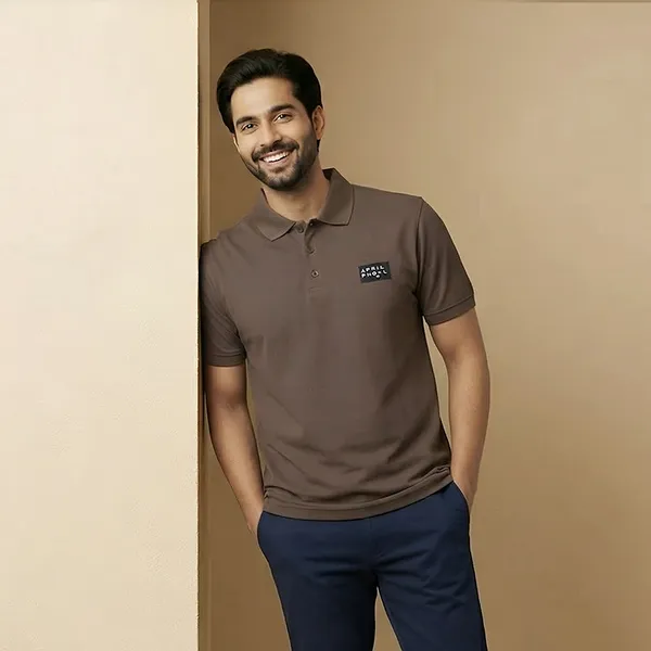 Coffee_Premium_Ice_Lycra_Polo_Neck_T-Shirt_For_Men_(230_GSM)