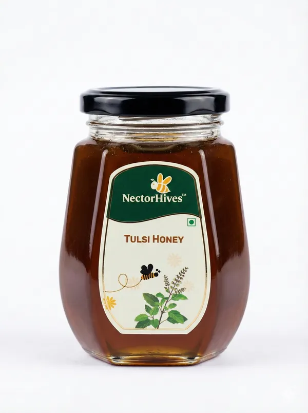 NectorHives_Tulsi_Honey_100%_Pure_Natural_Honey