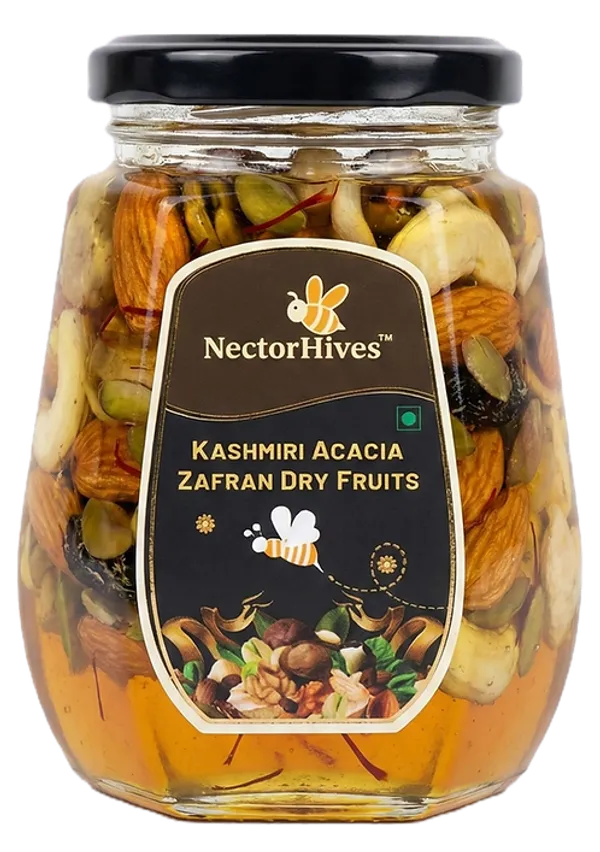 Nectorhives_Acacia_Honey_With_Zafran_Dry_Fruits