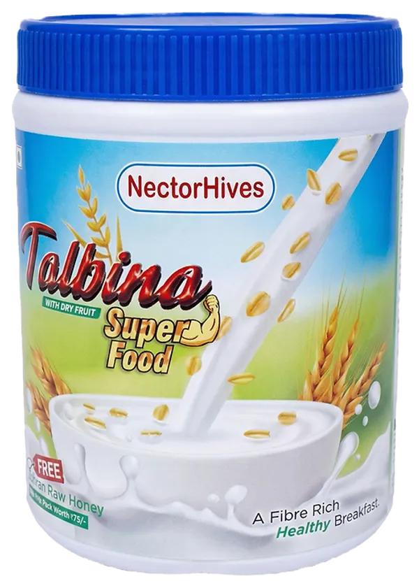 Nectorhives_Talbina_With_Dry_Fruits_Free_Honey_Pouch_Barley_Based_Superfood