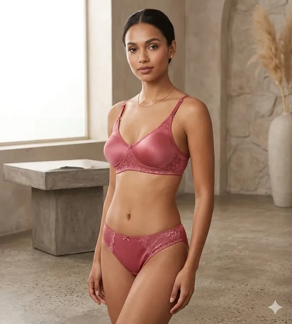 Rose_Pink_Cotton-Net_Lace_Wireless_Bra_For_Women
