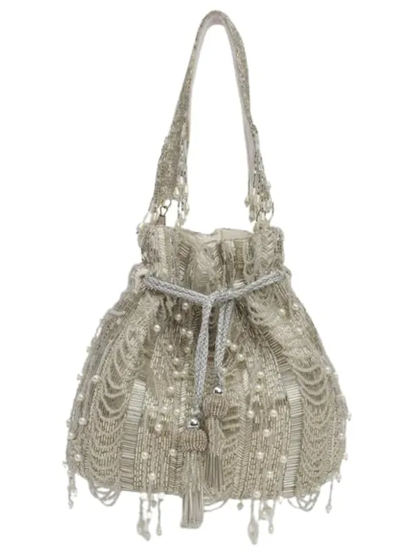 Silver_Silk_Crystal_Pearl_Embroidered_Potli_Bag_For_Women