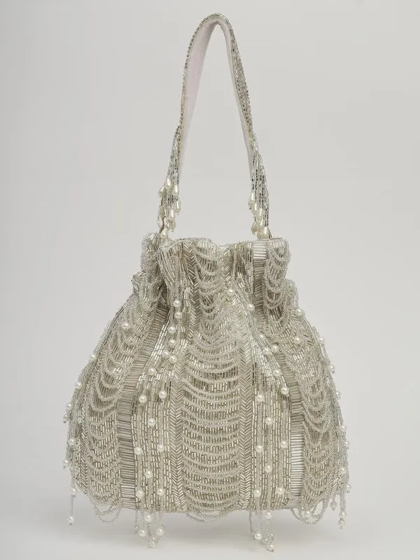 Silver_Silk_Crystal_Pearl_Embroidered_Potli_Bag_For_Women