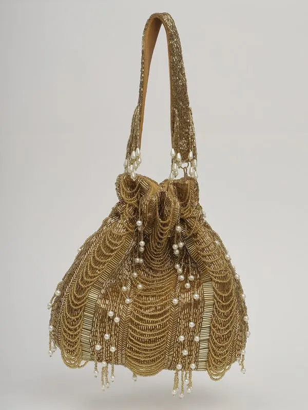 Gold_Silk_Pearl_Embroidered_Potli_Bag_For_Women