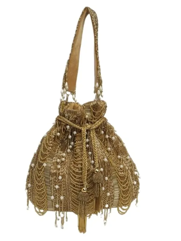 Gold_Silk_Pearl_Embroidered_Potli_Bag_For_Women