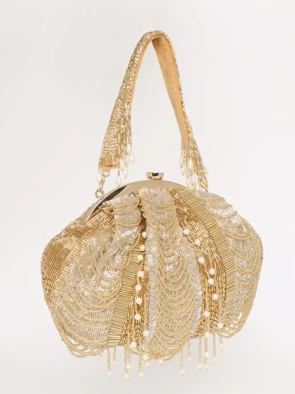Multicolor_Silk_Crystal_Pearl_Handbag_For_Women