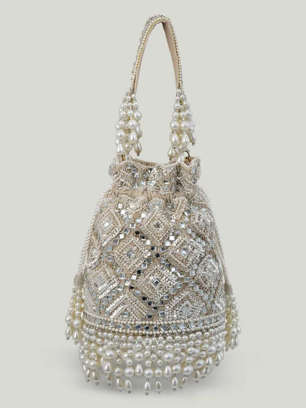 Silver_Silk_Crystal_Pearl_Embellished_Potli_Bag_For_Women