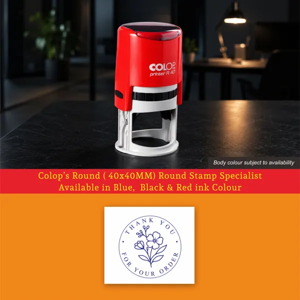 Colop_R40_40MM_Dia_with_Special_Text_and_Logo