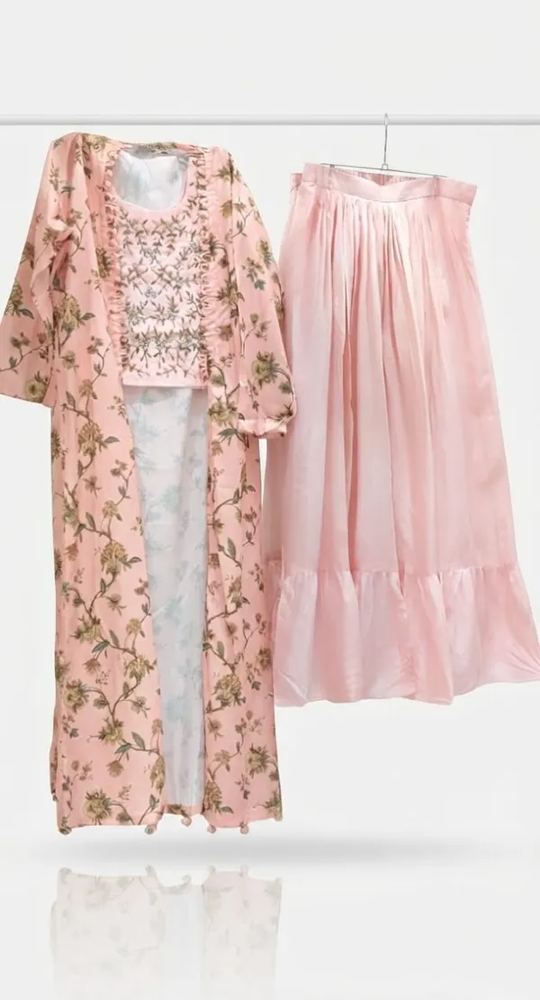 Blush_Pink_Floral_Jacket_Indo-western