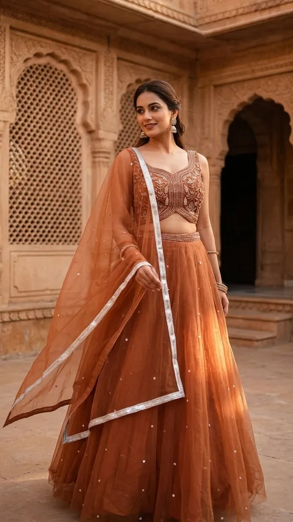 Copper_Bloom_Heavy_Embroidered_Lehenga_with_Handwork