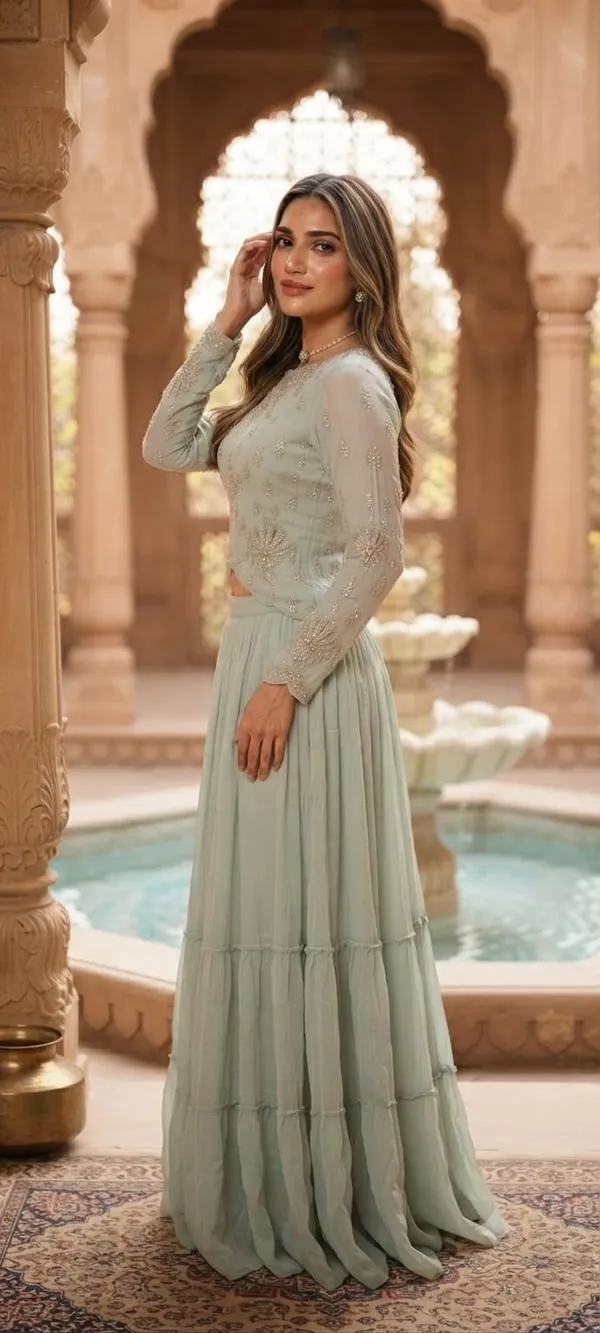 Ice_Blue_Hand_Embroidered_Indo-western