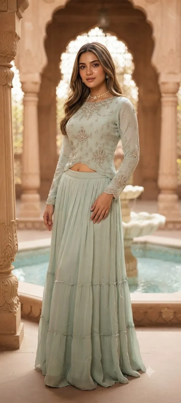 Ice_Blue_Hand_Embroidered_Indo-western