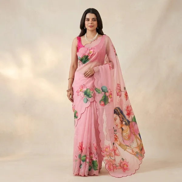 Blush_Pink_Anarkali_Print_Georgette_Saree_With_Delicate_Hand_Work_&_Blouse_Piece