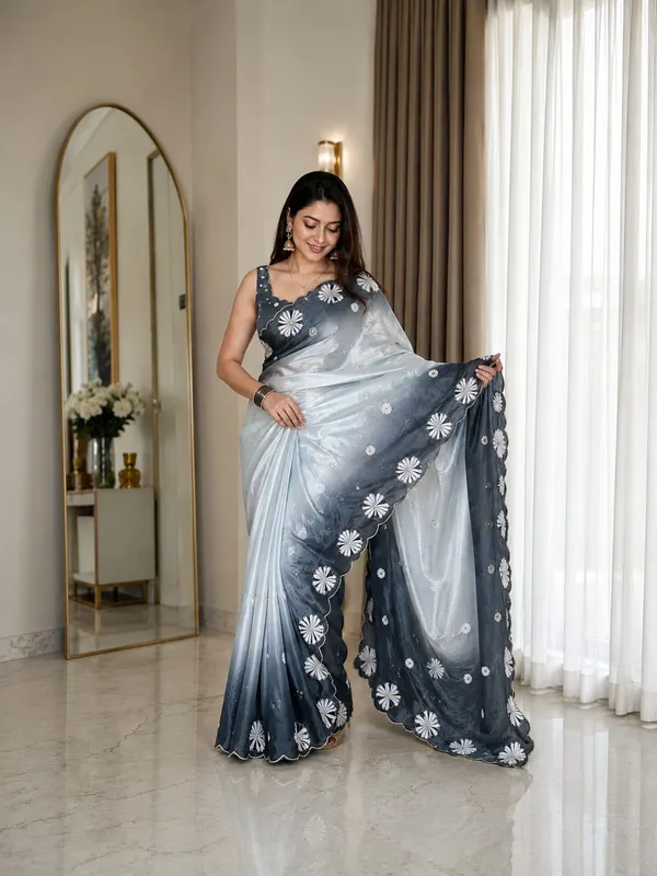 Daisy_Dusk_Chinon_Silk_Saree_With_Hand_Work_&_Blouse_Piece