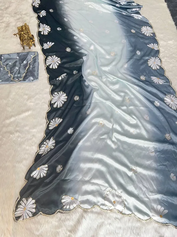 Daisy_Dusk_Chinon_Silk_Saree_With_Hand_Work_&_Blouse_Piece