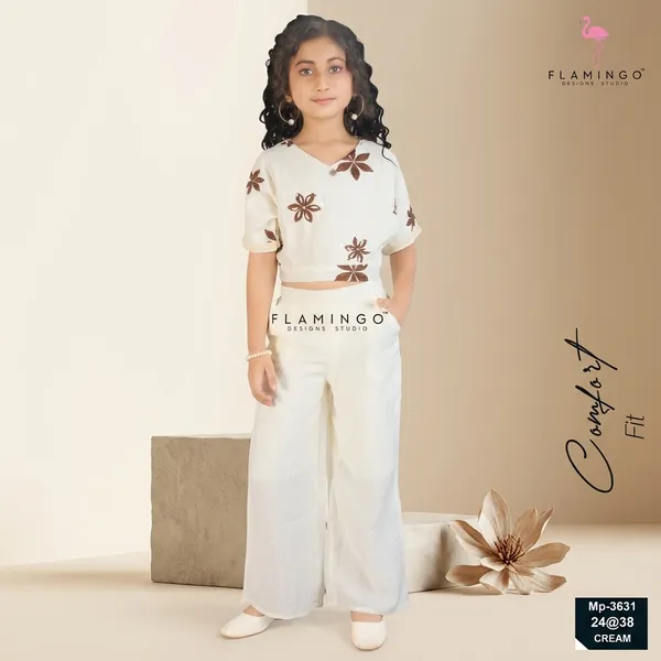 Cream_Floral_Embroidered_Crop_Top_And_Palazzo_Set_For_Girls