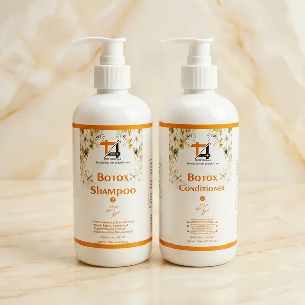 T4_Plus_Botox_Shampoo_And_Conditioner_Set_For_Damaged_Hair