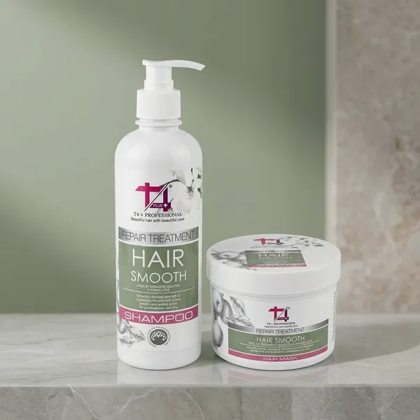 T4_Plus_Professional_Hair_Smooth_Shampoo_And_Hair_Mask_Combo