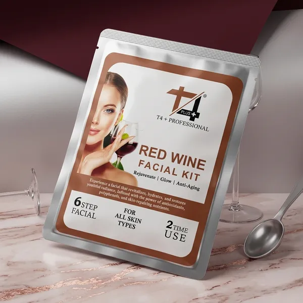T_4_Plus_Red_Wine_Facial_Kit_With_Rejuvenating_And_Anti-Aging_Properties