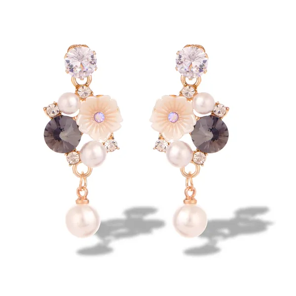 Yellow_Gold_Pearl_Crystal_Ad_Drop_Earrings_For_Women
