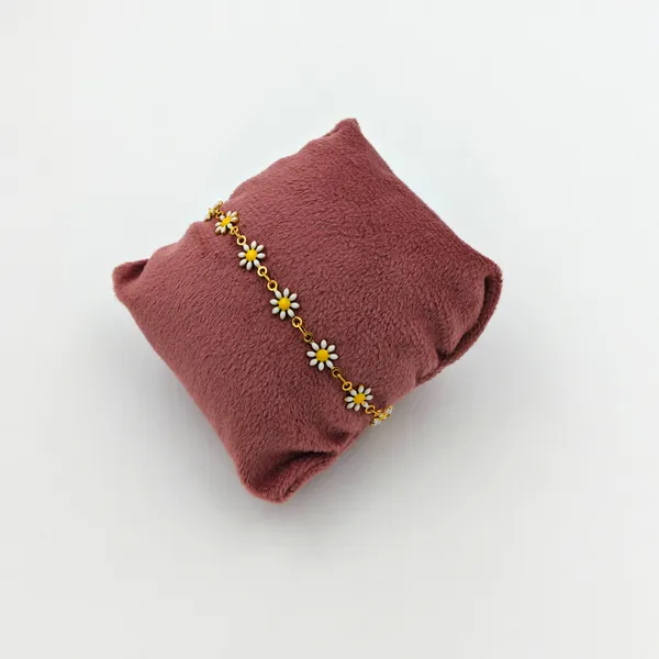 Gold_Plated_Brass_White_Daisy_Flower_Chain_Bracelet