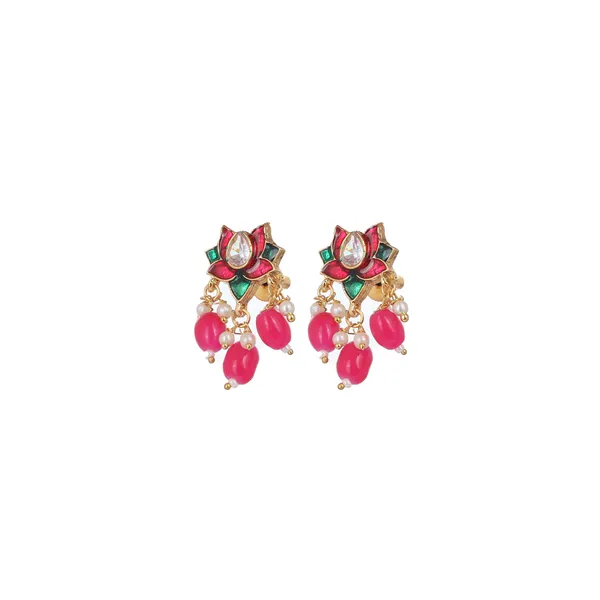 Gold_Plated_Pearl_Necklace_Set_With_Multicolor_Stone_Pendant