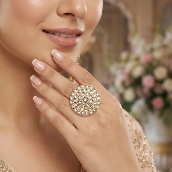 Gold_Kundan_Studded_Circular_Statement_Ring_For_Women