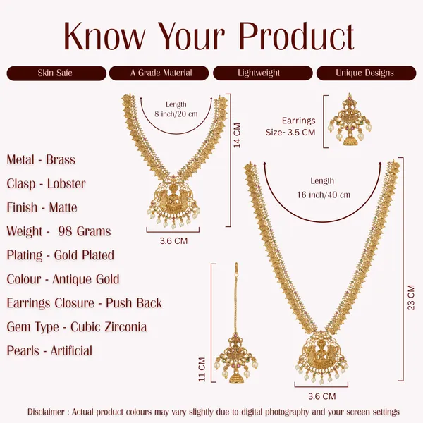 Gold_Plated_Temple_Jewellery_Necklace_Set_With_Lakshmi_Pendant