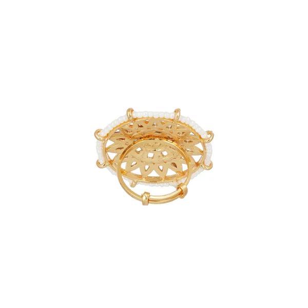 Gold_Plated_Multicolor_Kundan_Stone_Adjustable_Ring_For_Women
