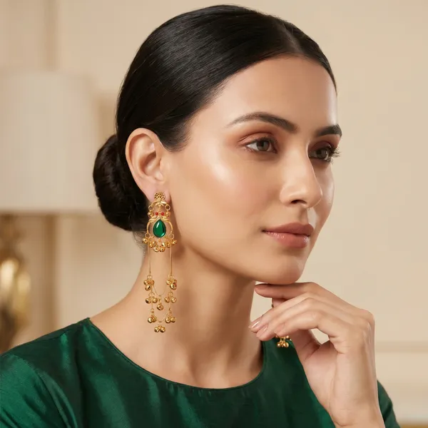 Gold_Tone_Kashmiri_Earrings_Teardrop_Kundan_Design