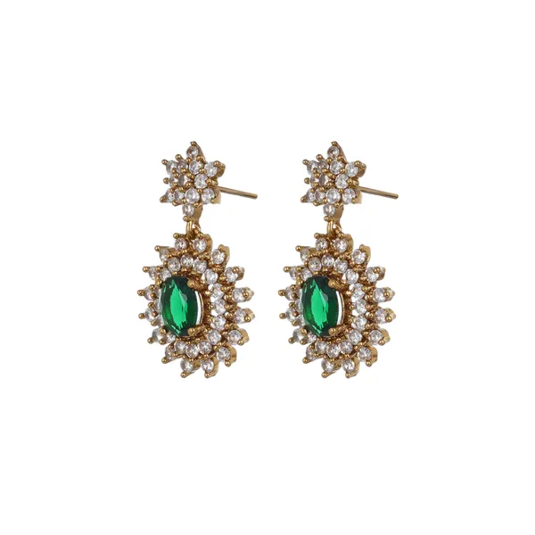 Green_Stone_American_Diamond_Necklace_Set_With_Earrings