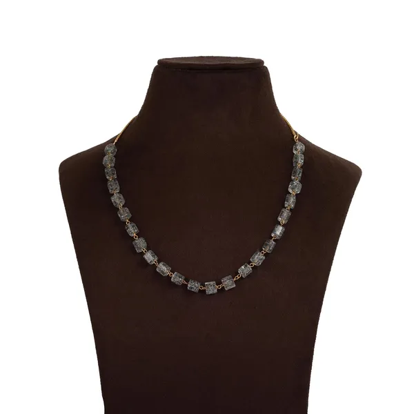 Product_Summary_Zyra_Jewels_Stylish_Square_Crackle_Beaded_Gold_Plated_Necklace_Ice_Cube_Design_Trendy_Jewellery_Gift_For_Women_And_Girls