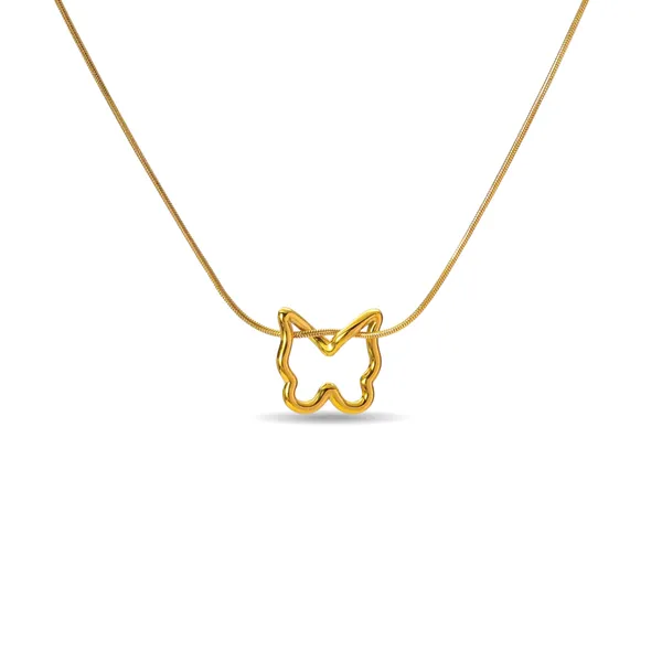 Yellow_Gold_Plated_Stainless_Steel_Butterfly_Pendant_Necklace