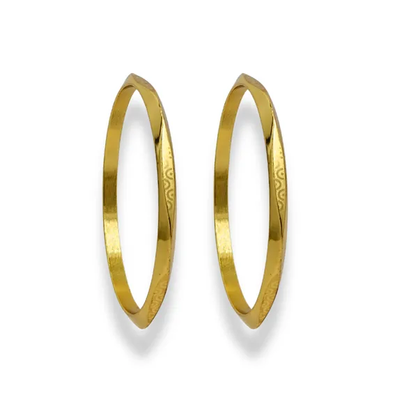 Gold_Plated_Textured_Bangle_Pair_For_Women
