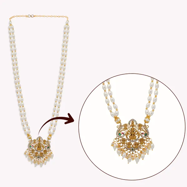 Temple_Jewellery_Pendant_With_Pearl_Beaded_Long_Necklace_