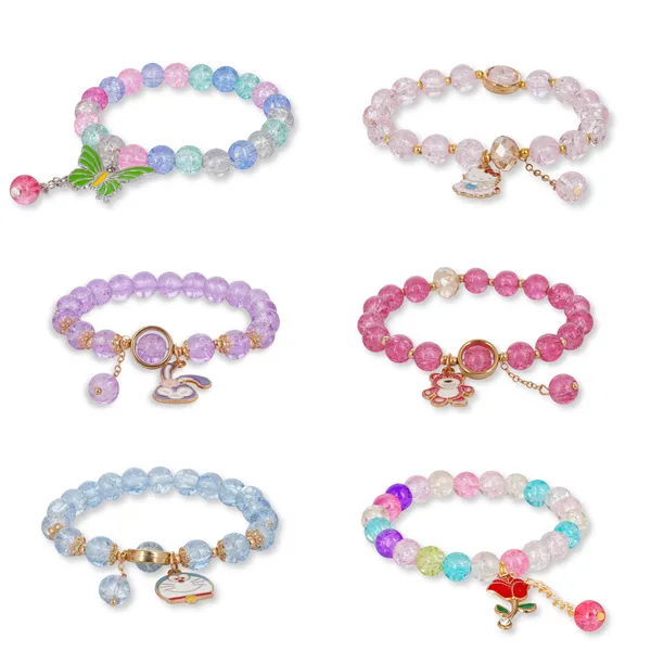 Assorted_Crackle_Bead_Charm_Bracelets_For_Girls