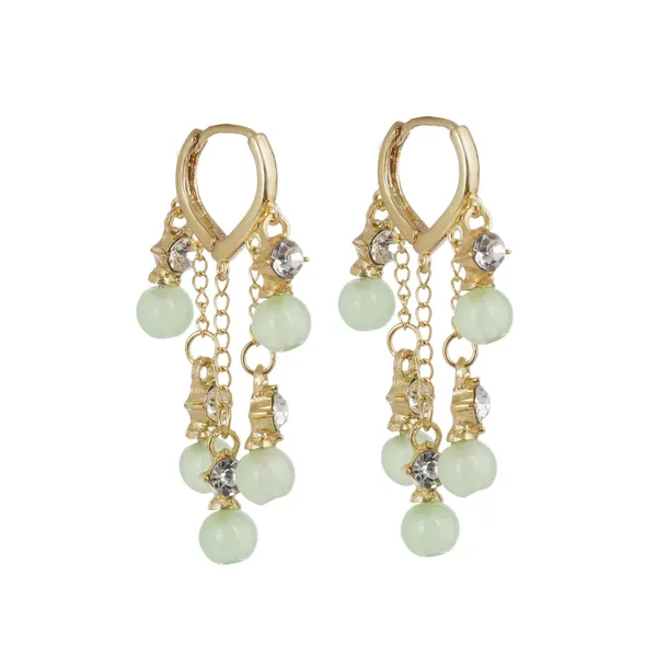 Gold_Plated_Green_Stone_Crystal_Chandelier_Hoop_Earrings_For_Women
