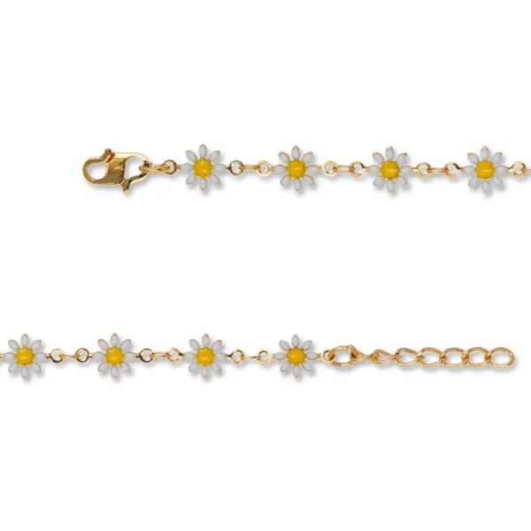 Gold_Plated_Brass_White_Daisy_Flower_Chain_Bracelet