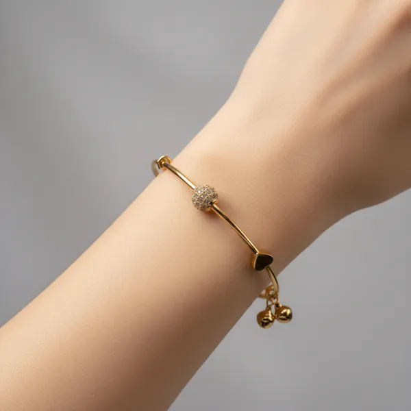 Gold_Plated_Adjustable_Charm_Bangles_Set_Of_2