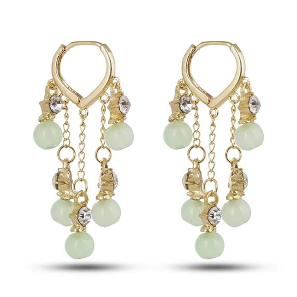 Gold_Plated_Green_Stone_Crystal_Chandelier_Hoop_Earrings_For_Women