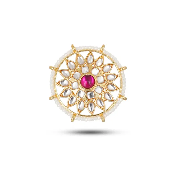 Gold_Plated_Kundan_Ruby_Ring_For_Women